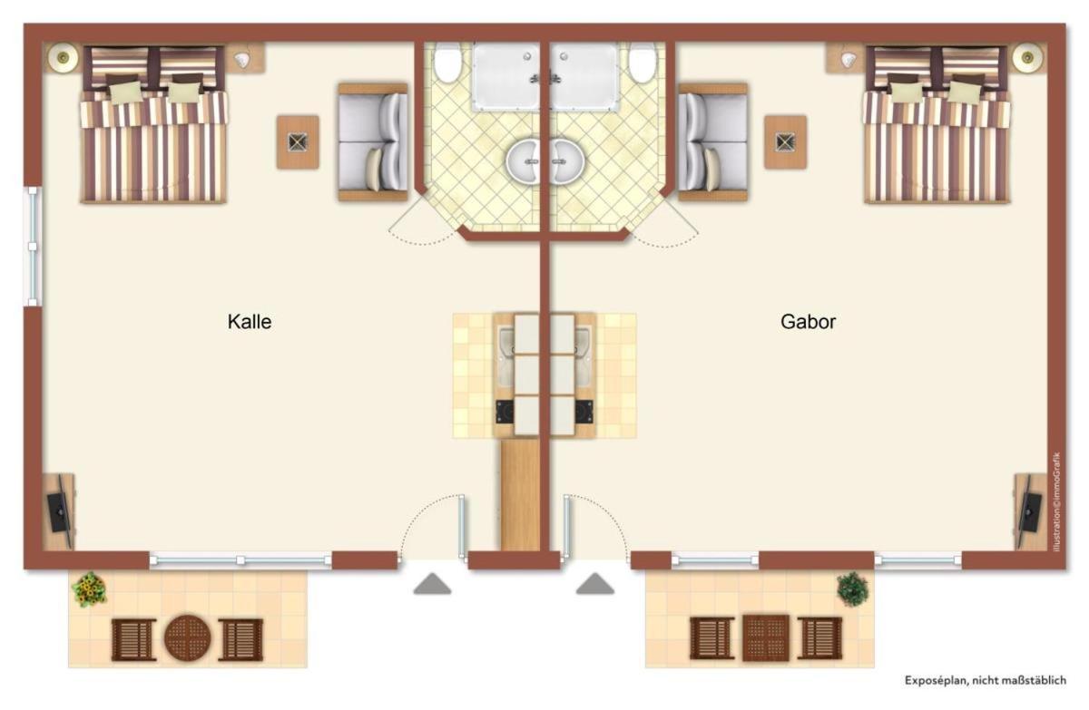 Apartment Haus Vier Freunde, Kalle